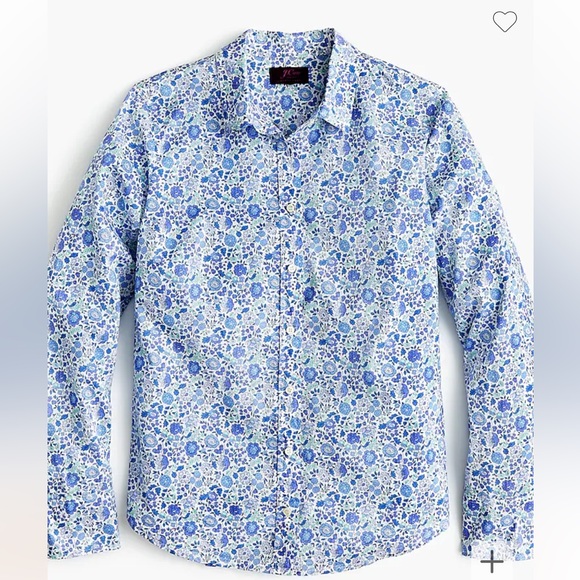 J.Crew Slim perfect shirt in Liberty® Elysian Day floral - Picture 3 of 10